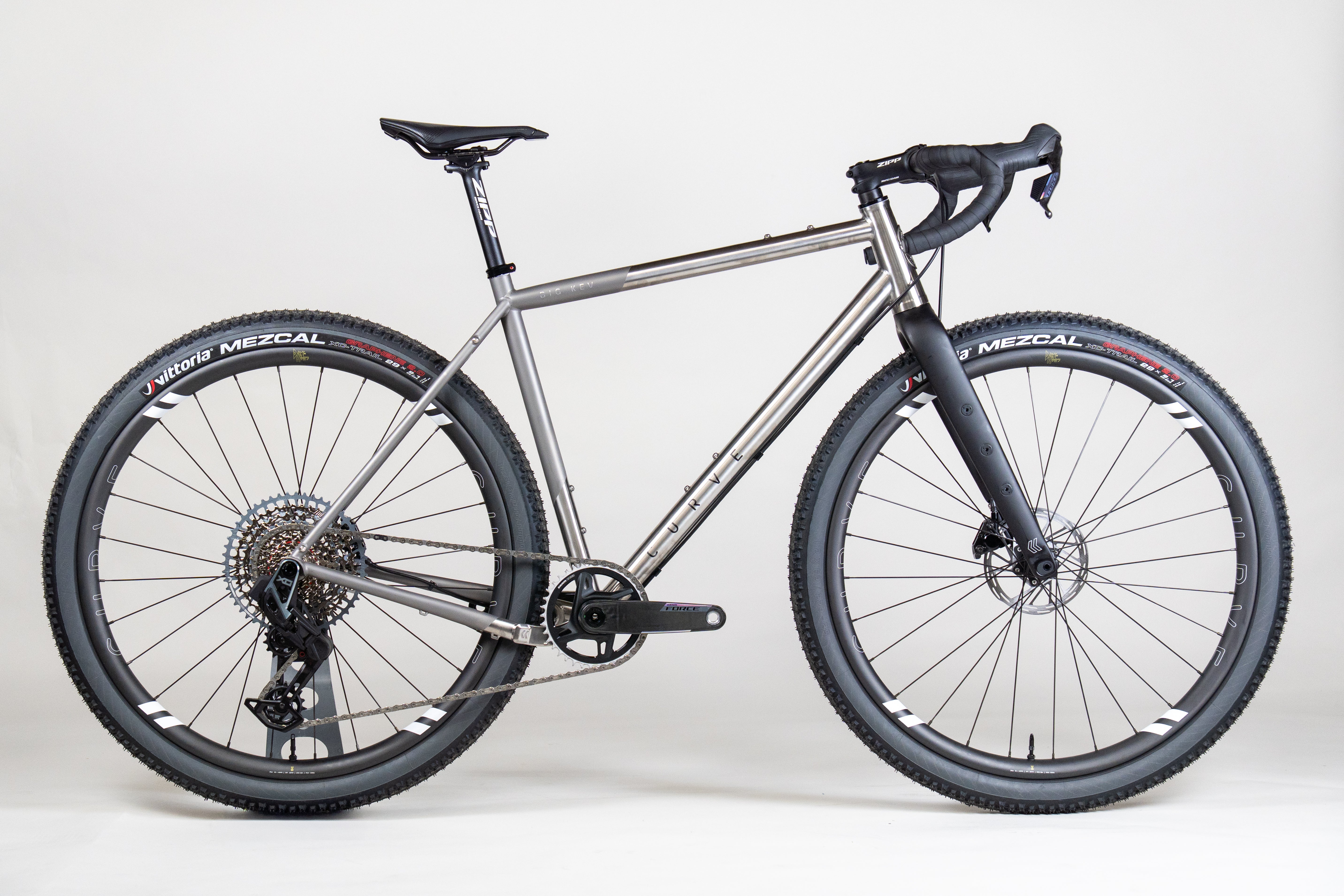 Big Kev V2 - Titanium Gravel Adventure Bike – Curve Cycling