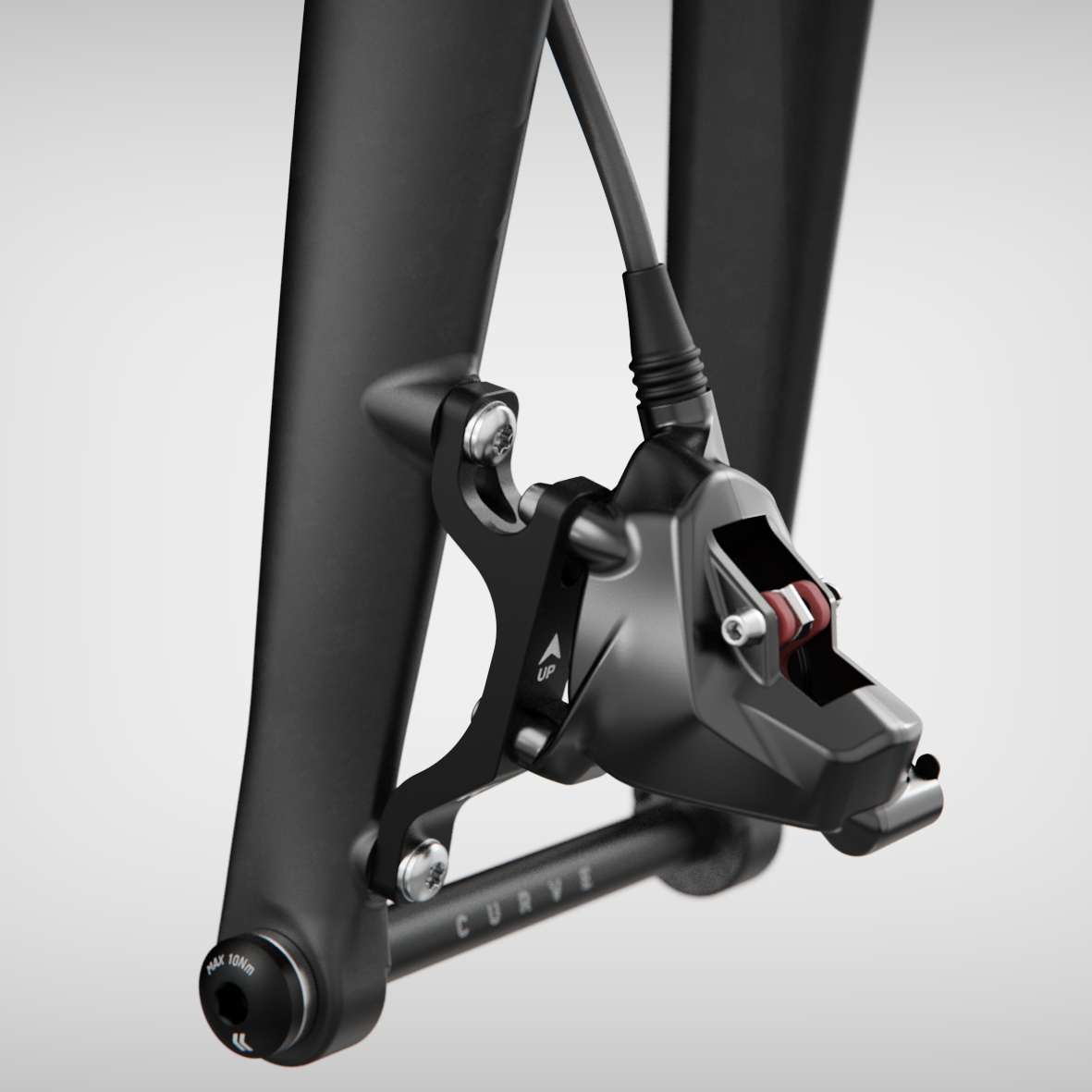 Brake Adapter - Flat Mount Front +40mm