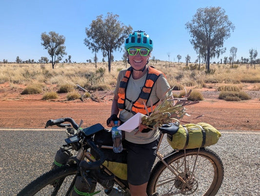 Claire Rides to Uluru! - Race to the Rock 2025