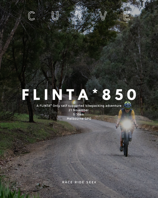 Introducing the CURVE FLINTA* 850 - A FLINTA* Only self supported bikepacking adventure