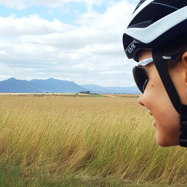 Lisa finds Jesus on our 800km 2 day MEL >> TDU Pilgrimage.
