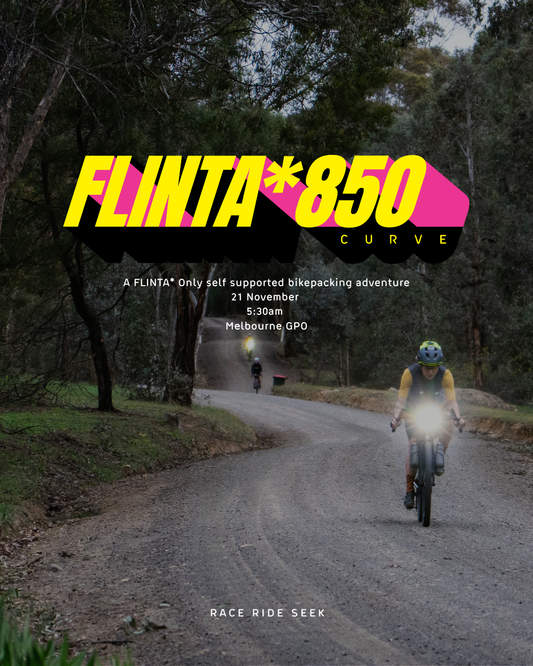 Introducing the CURVE FLINTA* 850 - A FLINTA* Only self supported bikepacking adventure