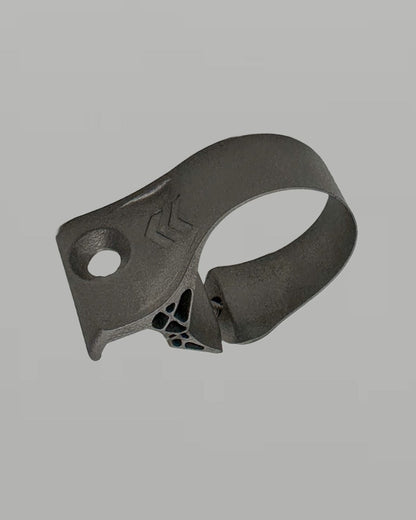 Titanium Front Derailleur Clamp - 3D printed