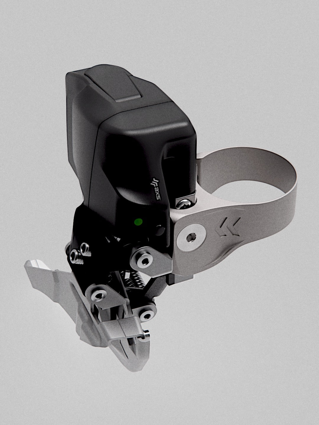 Titanium Front Derailleur Clamp - 3D Printed