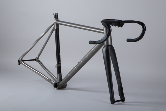 Road Bike Frames Titanium Steel Bike Frameset Curve Cycling